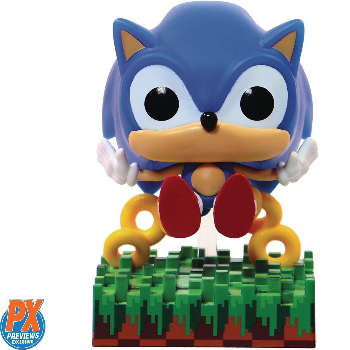 (PRE-ORDER) Sonic the Hedgehog: Ring Scatter Sonic PX Previews Exclusive Funko Pop