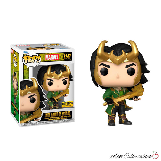 Marvel: Loki Agent of Asgard Hot Topic Exclusive Funko Pop