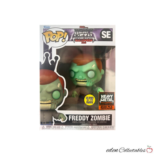 Freddy Zombie GITD Metal Halloween 2023 Exclusive Funko Pop - LE4500