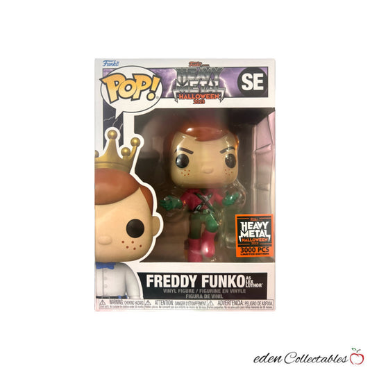 Freddy Funko as Lex Luthor Metal Halloween 2023 Exclusive Funko Pop - LE3000