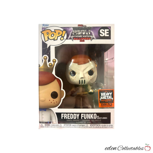 Freddy Funko as Casey Jones Metal Halloween 2023 Exclusive Funko Pop - LE3500