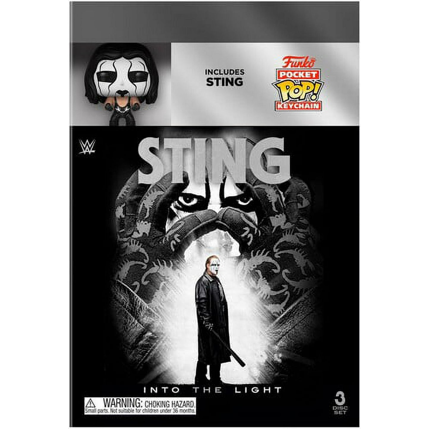 WWE: Sting - Into the Light/Sting Mini Funko (DVD) (Walmart Exclusive)