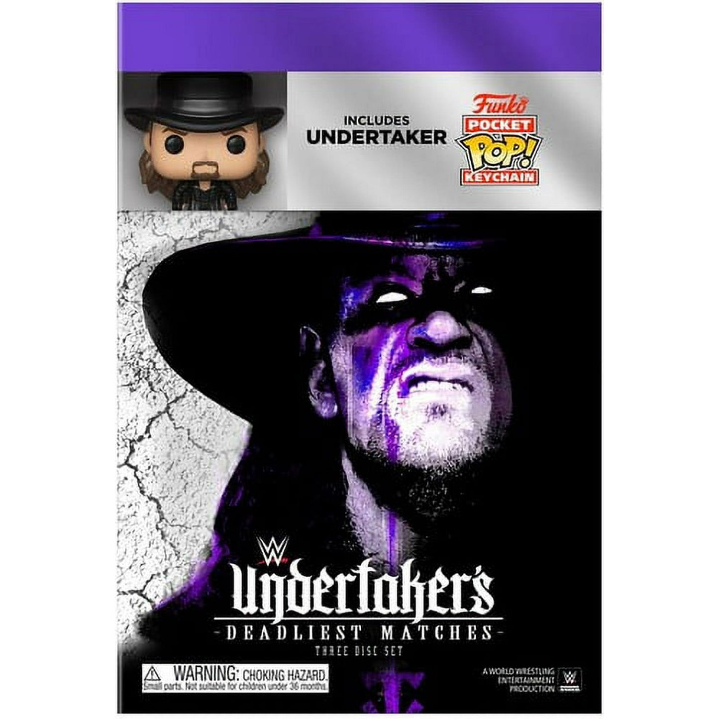 WWE: Undertaker's Deadliest Matches/Undertaker Mini Funko (DVD) (Walmart Exclusive)