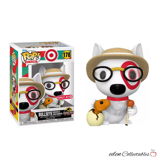 Ad Icons: Bullseye Dressed as John Hammond Target Exclusive Funko Pop