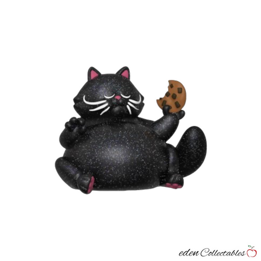 Paka Paka Munchies - Cookie The Cat (Black Glitter)