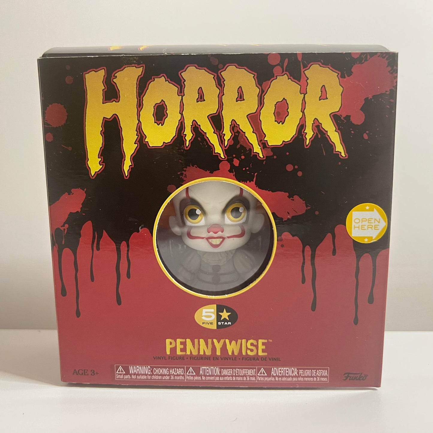 Horror Funko 5 Star - IT Pennywise Vinyl Figure