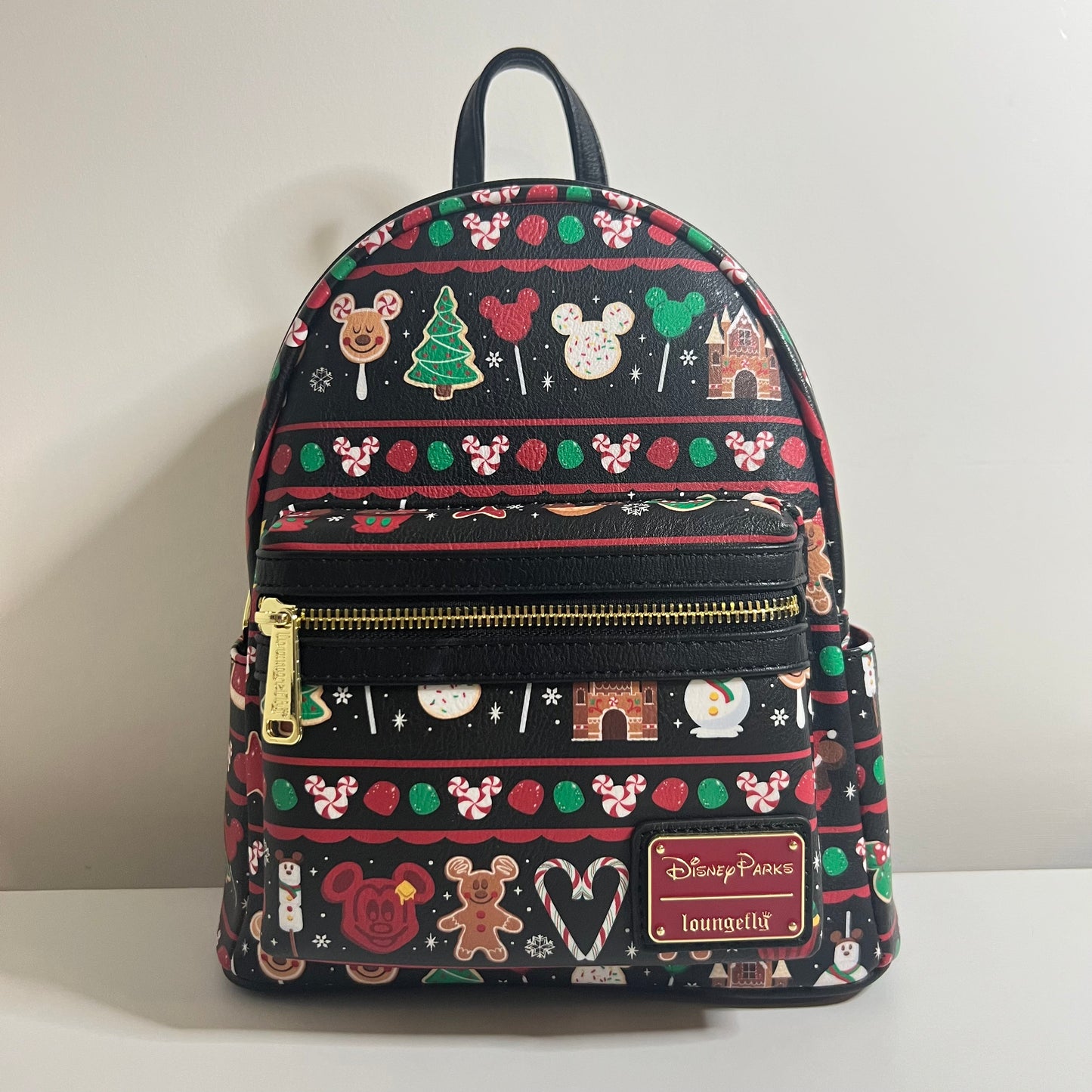 Disney Loungefly - Christmas Food Snacks Icons Disney Parks Exclusive Mini Backpack