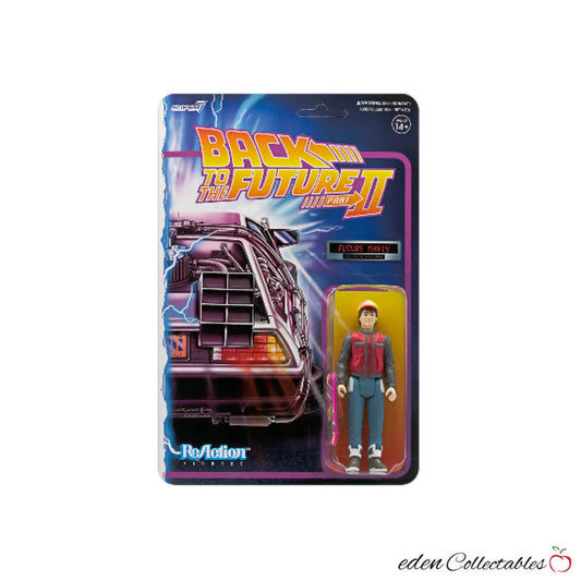 Super7 Back To The Future Part Ii Reaction Figure - Future Marty