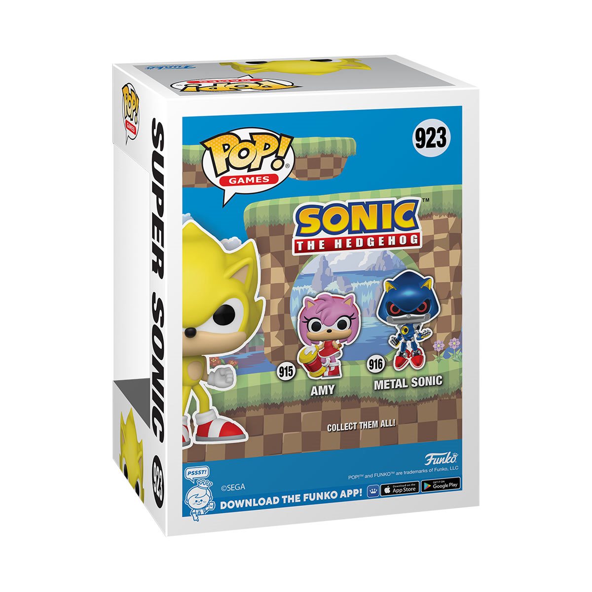 Sonic the Hedgehog: Super Sonic AAA Anime Exclusive Funko Pop