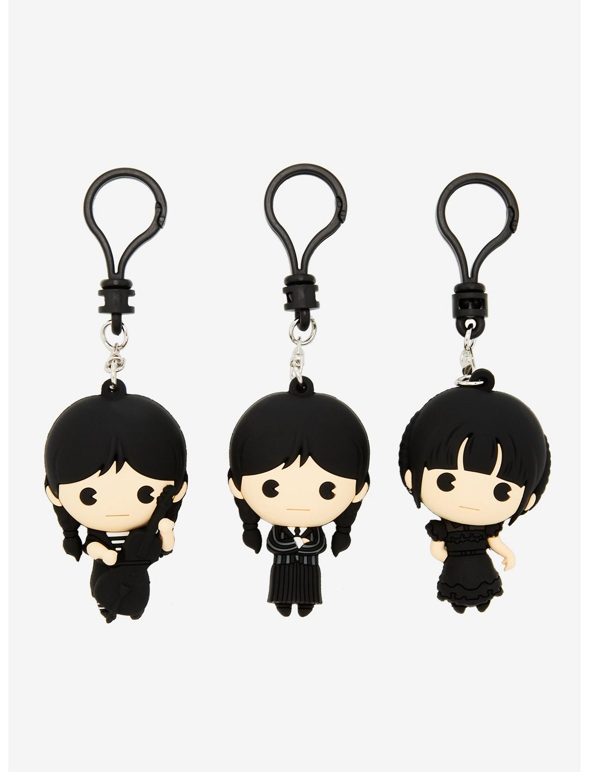 Wednesday Figural Key Chain Set 2023 Summer Convention Exclusive