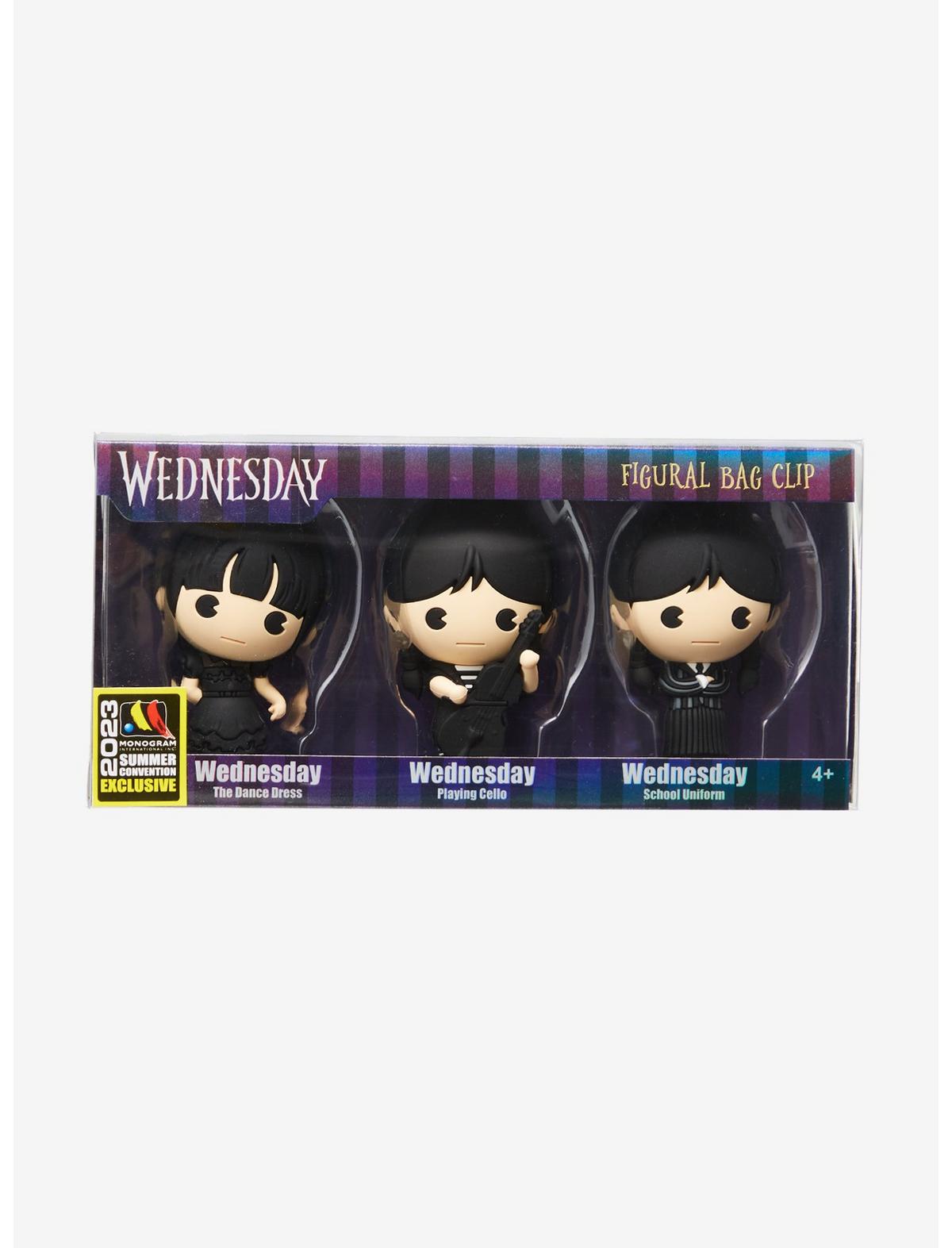 Wednesday Figural Key Chain Set 2023 Summer Convention Exclusive