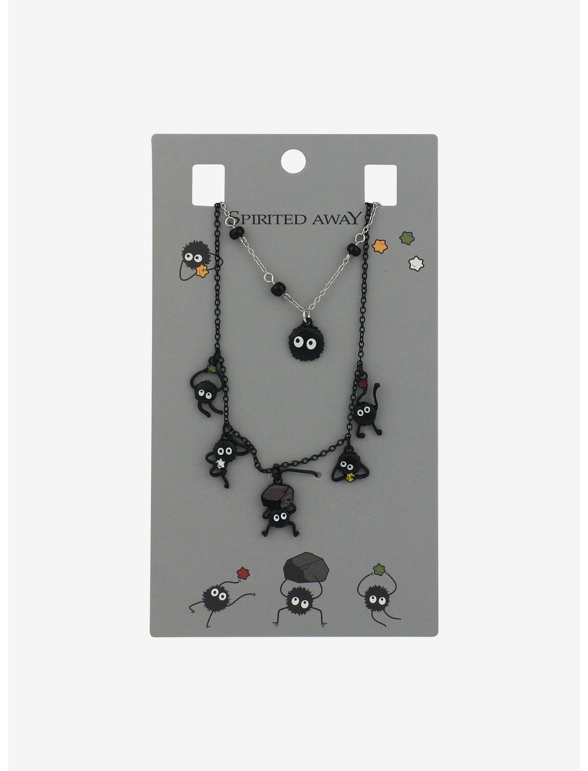 Studio Ghibli Spirited Away Soot Sprite Necklace Set