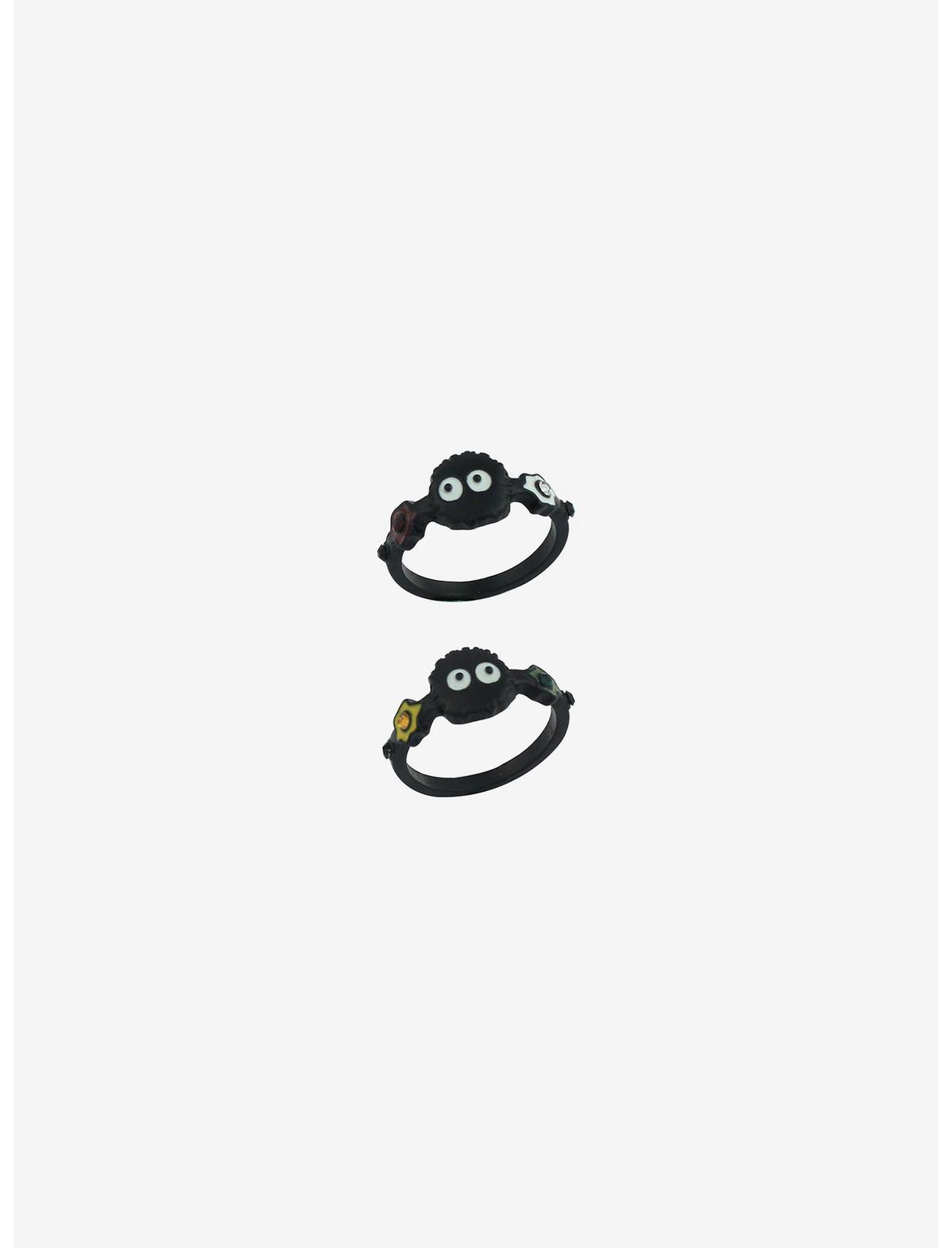 Studio Ghibli Spirited Away Soot Sprites Ring Set