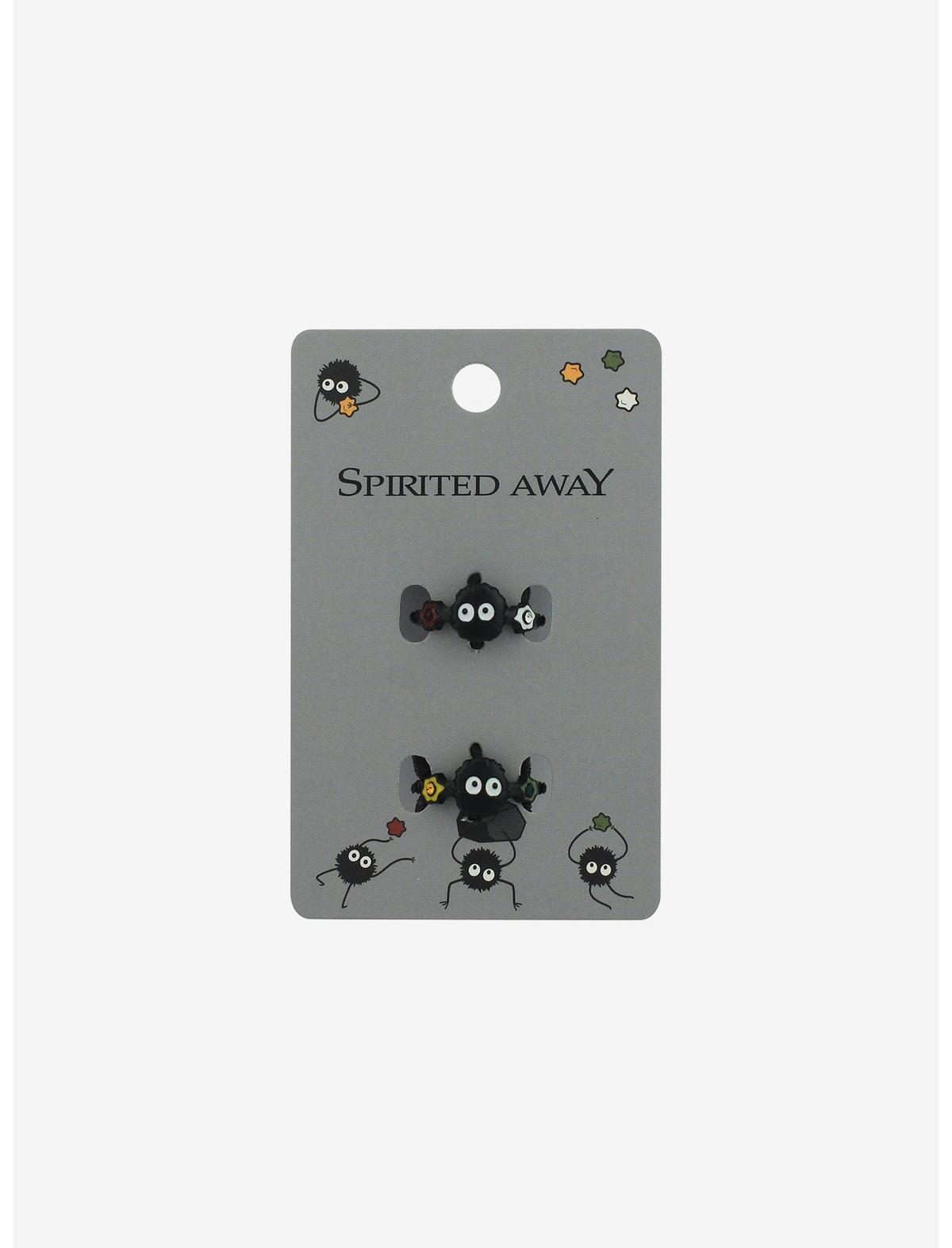 Studio Ghibli Spirited Away Soot Sprites Ring Set