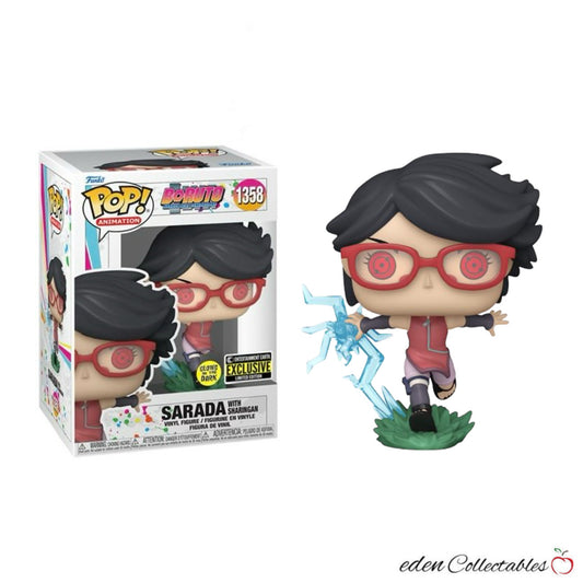 Boruto: GITD Sarada with Sharingan Entertainment Earth Exclusive Funko Pop