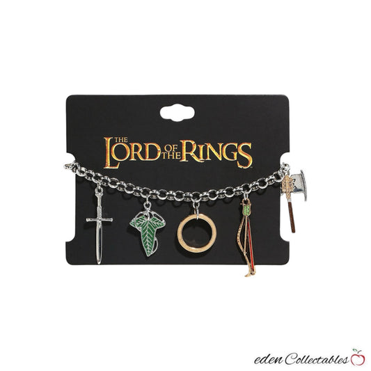 The Lord Of The Rings Fellowship Icons Charm Bracelet