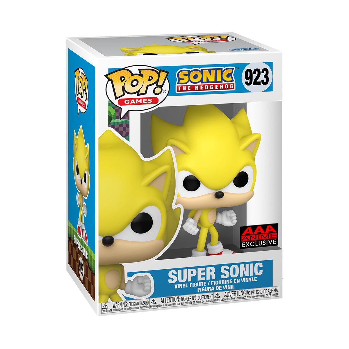 Sonic the Hedgehog: Super Sonic AAA Anime Exclusive Funko Pop