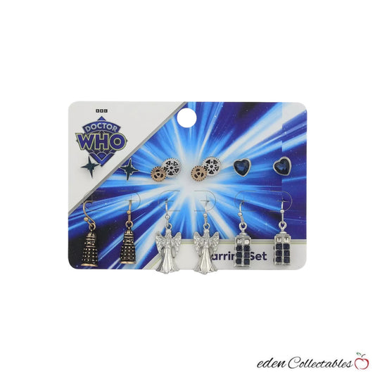 Doctor Who Icons Earring Set