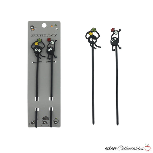 Studio Ghibli Spirited Away Soot Sprite Hair Stick Set