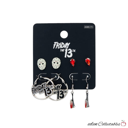 Friday The 13th Icons Earring Set