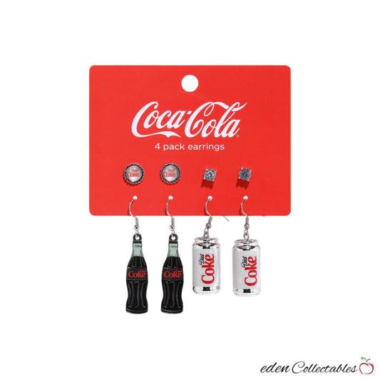 Coca-Cola Diet Coke Earring Set