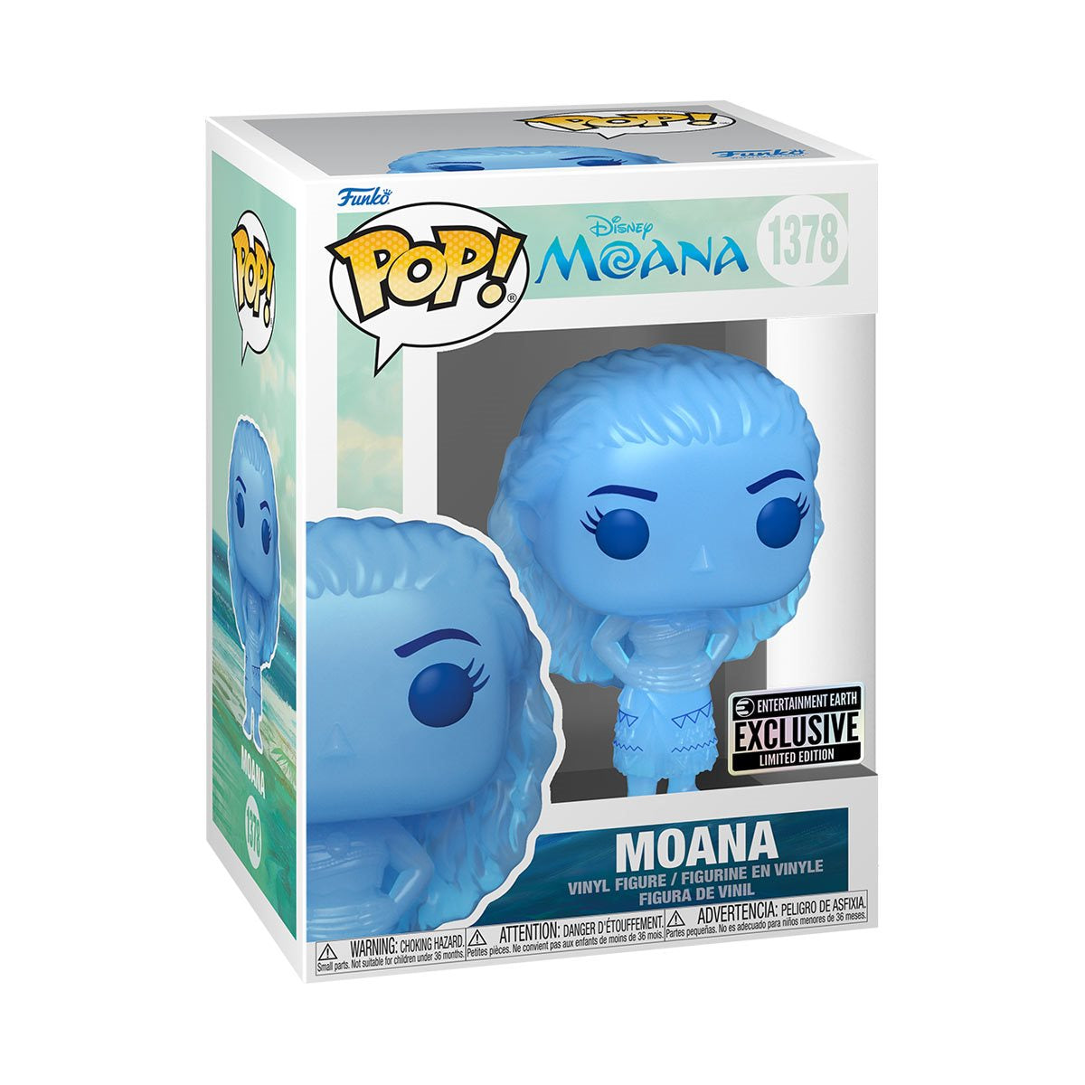 Disney: Moana (Translucent) Entertainment Earth Exclusive Funko Pop