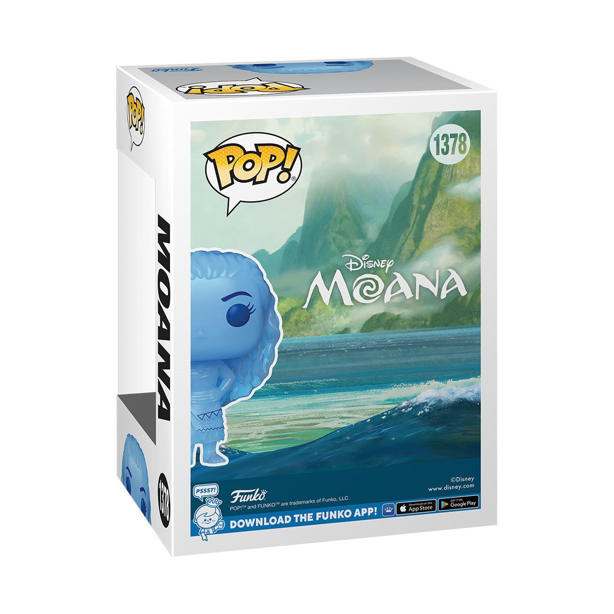 Disney: Moana (Translucent) Entertainment Earth Exclusive Funko Pop