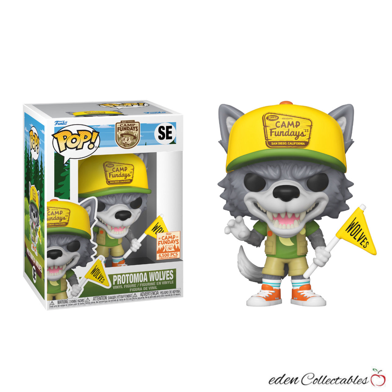 Protomoa Wolves Camp Fundays Exclusive Funko Pop - LE6500