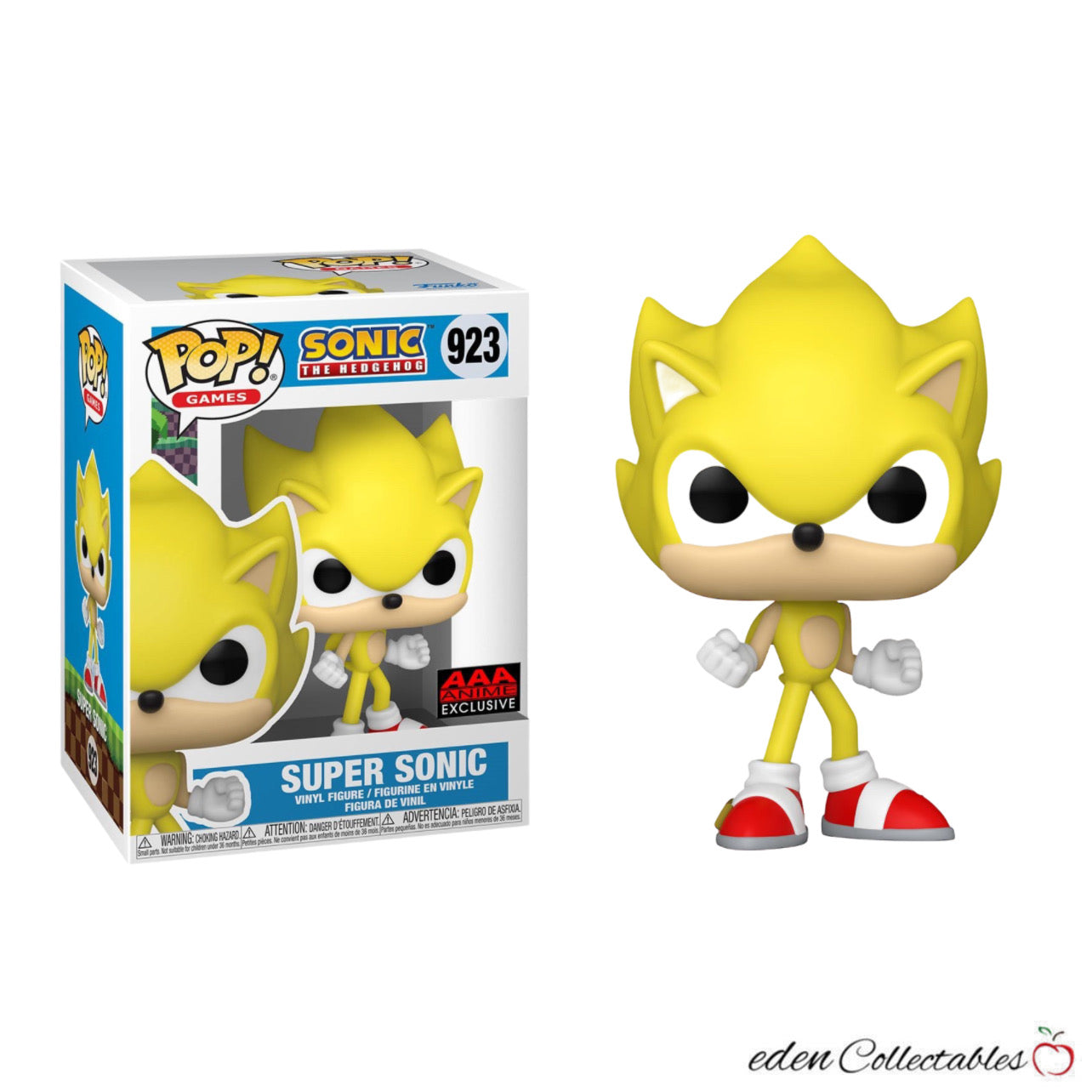 Sonic the Hedgehog: Super Sonic AAA Anime Exclusive Funko Pop